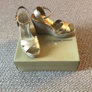 Michael Shannon Gold Wedges